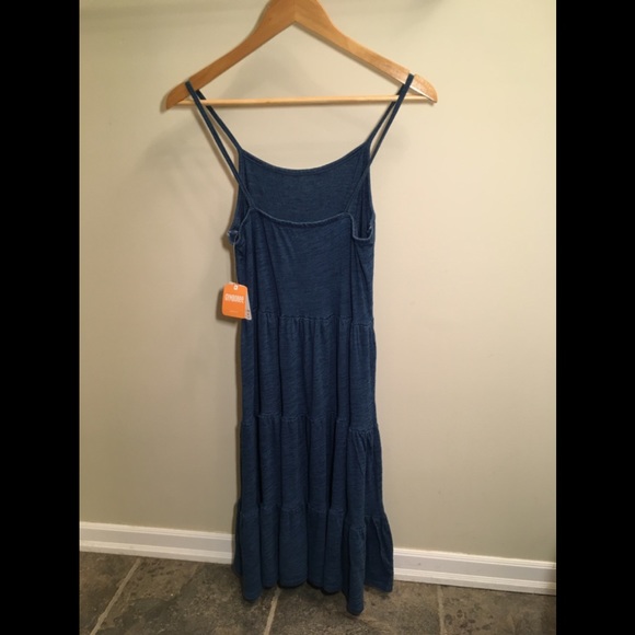🍍 NWT Gymboree Girls Indigo Tiered Tank Dress XL (14) - Picture 4 of 10
